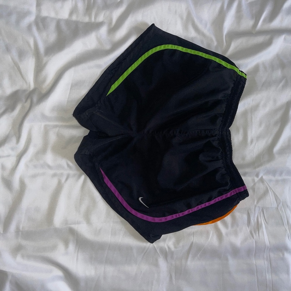 Dry Fit Women’s Shorts Black and Grey
